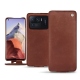 Housse cuir Xiaomi Mi 11 Ultra - Passion vintage ( Glutton - Red ) 