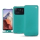 Housse cuir Xiaomi Mi 11 Ultra - Bleu fluo