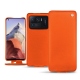 Capa em pele Xiaomi Mi 11 Ultra - Orange fluo