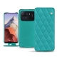 Capa em pele Xiaomi Mi 11 Ultra - Bleu fluo - Couture