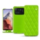Capa em pele Xiaomi Mi 11 Ultra - Vert fluo - Couture