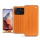 Capa em pele Xiaomi Mi 11 Ultra - Abaca arancio