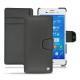 Sony Xperia Z3  leather case - Noir ( Nappa - Black ) 