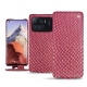 硬质真皮保护套 Xiaomi Mi 11 Ultra - Serpent ciclamino