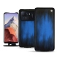 Xiaomi Mi 11 Ultra leather case - Bleu Patine