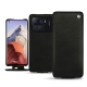 Custodia in pelle Xiaomi Mi 11 Ultra - Negre poudro