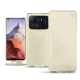 Capa em pele Xiaomi Mi 11 Ultra - Blanc escumo