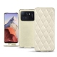Funda de piel Xiaomi Mi 11 Ultra - Blanc escumo - Couture