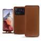 Housse cuir Xiaomi Mi 11 Ultra - Marron PU