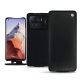 Xiaomi Mi 11 Ultra leather case - Noir élégant