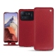 Housse cuir Xiaomi Mi 11 Ultra - Rouge passion