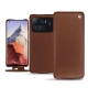 Custodia in pelle Xiaomi Mi 11 Ultra - Marron délicat