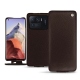 Xiaomi Mi 11 Ultra leather case - Marron envoûtant