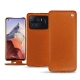Custodia in pelle Xiaomi Mi 11 Ultra - Orange vibrant