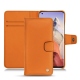 Xiaomi Mi 11 Ultra leather case - Orange ( Nappa - Pantone 1495U ) 