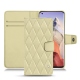 レザーケース Xiaomi Mi 11 Ultra - Beige - Couture ( Nappa - Pantone 7502C ) 