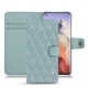 Funda de piel Xiaomi Mi 11 Ultra - Bleu ciel - Couture ( Nappa - Pantone 277C ) 