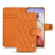 レザーケース Xiaomi Mi 11 Ultra - Orange - Couture ( Nappa - Pantone 1495U ) 
