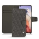 Capa em pele Xiaomi Mi 11 Ultra - Anthracite - Couture ( Pantone 424C ) 