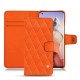 Funda de piel Xiaomi Mi 11 Ultra - Orange fluo - Couture