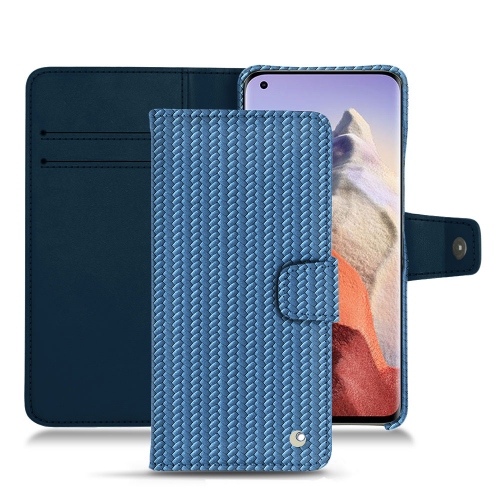 Funda de cuero con solapa horizontal para el Xiaomi Mi 11 UltraAbaca ishia ( Pantone #395775 ) 