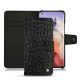 Xiaomi Mi 11 Ultra leather case - Autruche nero