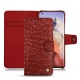 Funda de piel Xiaomi Mi 11 Ultra - Autruche ciliegia