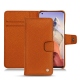 Xiaomi Mi 11 Ultra leather case - Orange vibrant