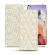 Lederschutzhülle Xiaomi Mi 11 Ultra - Blanc - Couture ( Bologna - White ) 