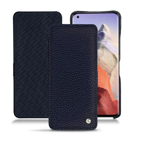 Elegante Lederhülle für Xiaomi Mi 11 UltraCobalt ( Pantone #2b253f ) 