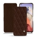 Capa em pele Xiaomi Mi 11 Ultra - Châtaigne - Couture ( Pantone 476C ) 