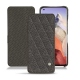 Lederschutzhülle Xiaomi Mi 11 Ultra - Anthracite - Couture ( Pantone 424C ) 