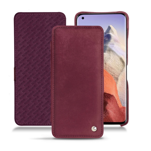 Elegant leather cover for Xiaomi Mi 11 UltraPrune vintage ( Pantone #612434 ) 