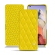レザーケース Xiaomi Mi 11 Ultra - Jaune fluo - Couture