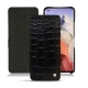 Housse cuir Xiaomi Mi 11 Ultra - Crocodile nero