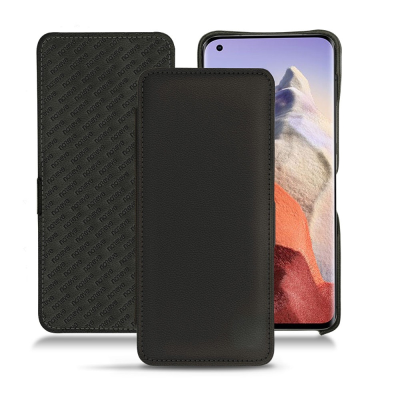 Xiaomi Mi 11 Ultra leather case - Noir PU