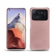 Xiaomi Mi 11 Ultra leather cover - Rose ( Nappa - Pantone 2365C ) 
