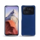 Capa em pele Xiaomi Mi 11 Ultra - Bleu océan ( Nappa - Pantone 293C ) 