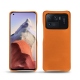 Capa em pele Xiaomi Mi 11 Ultra - Orange ( Nappa - Pantone 1495U ) 