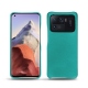 Lederschutzhülle Xiaomi Mi 11 Ultra - Bleu fluo