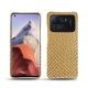 Lederschutzhülle Xiaomi Mi 11 Ultra - Serpent sabbia