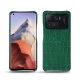 Funda de piel Xiaomi Mi 11 Ultra - Crocodile pino