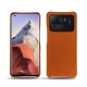 レザーケース Xiaomi Mi 11 Ultra - Orange vibrant