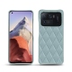 Lederschutzhülle Xiaomi Mi 11 Ultra - Bleu ciel - Couture ( Nappa - Pantone 277C ) 