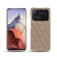 Coque cuir Xiaomi Mi 11 Ultra - Taupe vintage - Couture