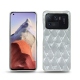 Xiaomi Mi 11 Ultra leather cover - Platinium - Couture