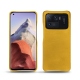 Coque cuir Xiaomi Mi 11 Ultra - Jaune soulèu