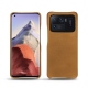 Capa em pele Xiaomi Mi 11 Ultra - Castan esparciate