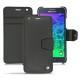Funda de piel Samsung Galaxy Alpha  - Noir ( Nappa - Black ) 