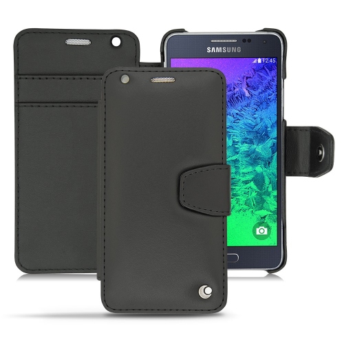 가죽 커버 Samsung Galaxy Alpha 
